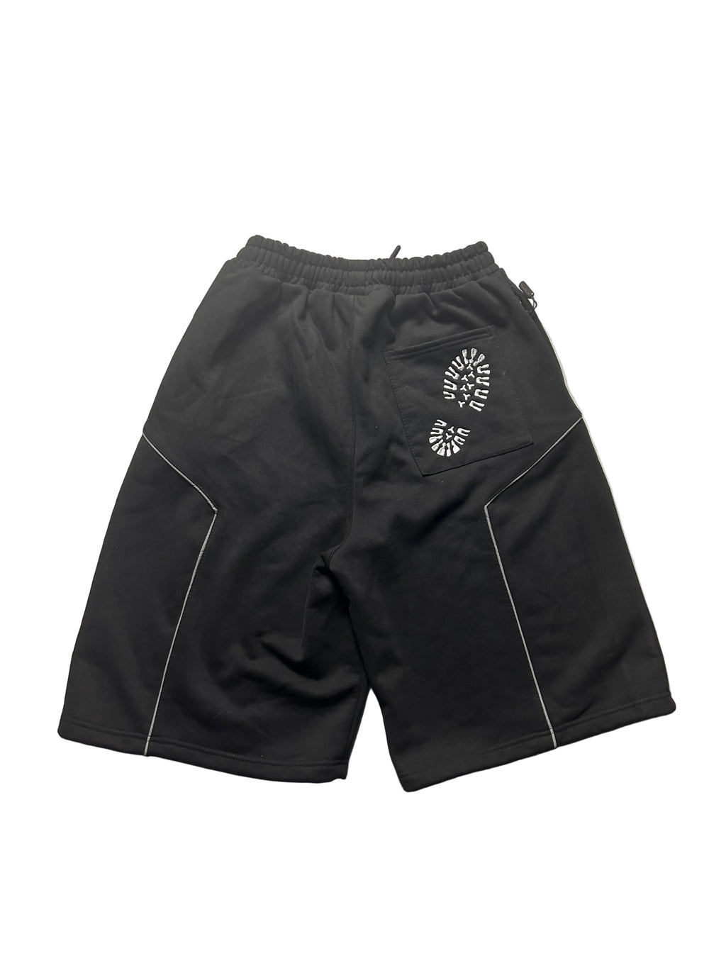 BLACK SILVERLINE SHORTS