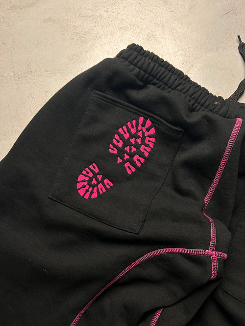 PINK "REVERSE" JOGGERS
