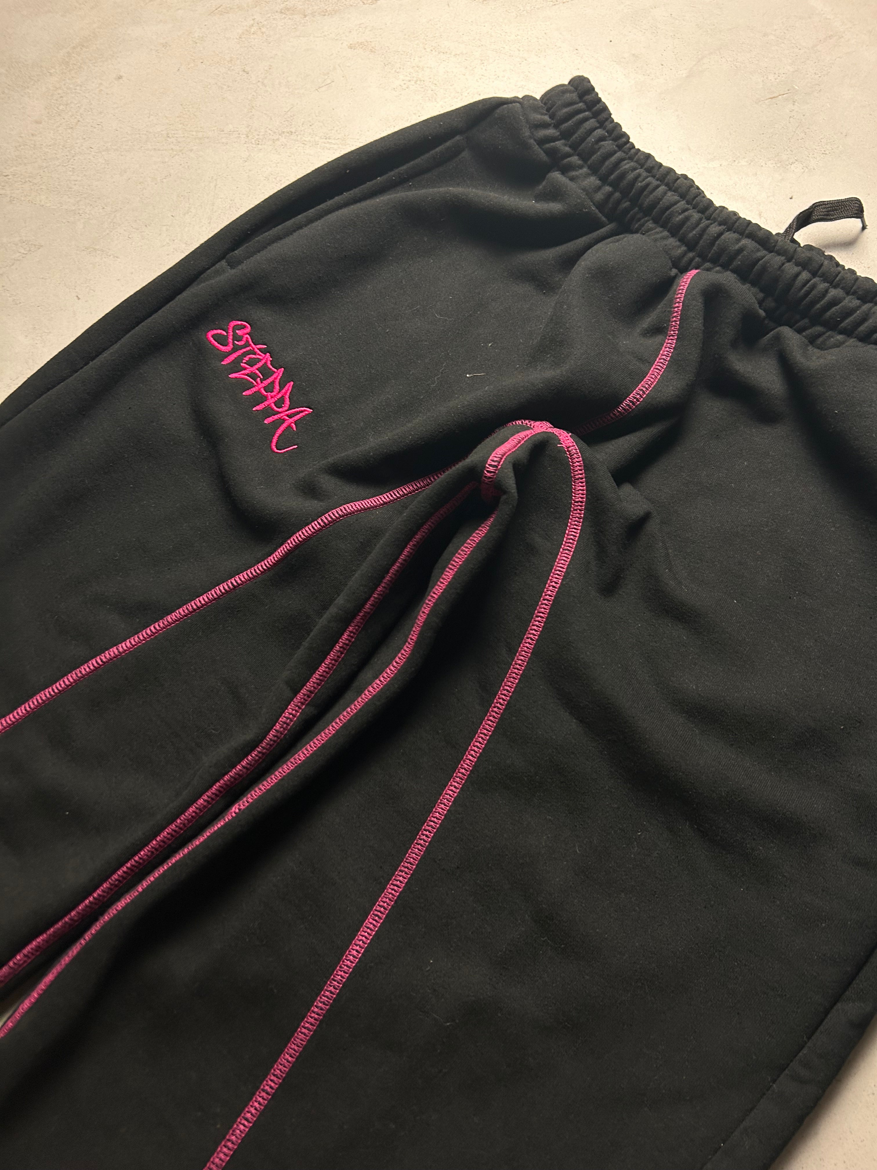 PINK "REVERSE" JOGGERS
