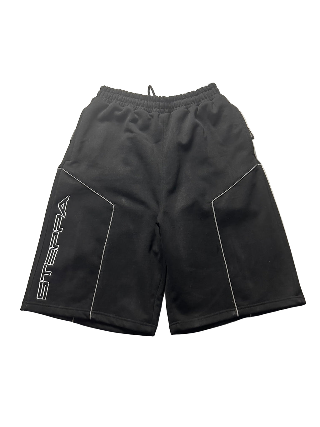 BLACK SILVERLINE SHORTS