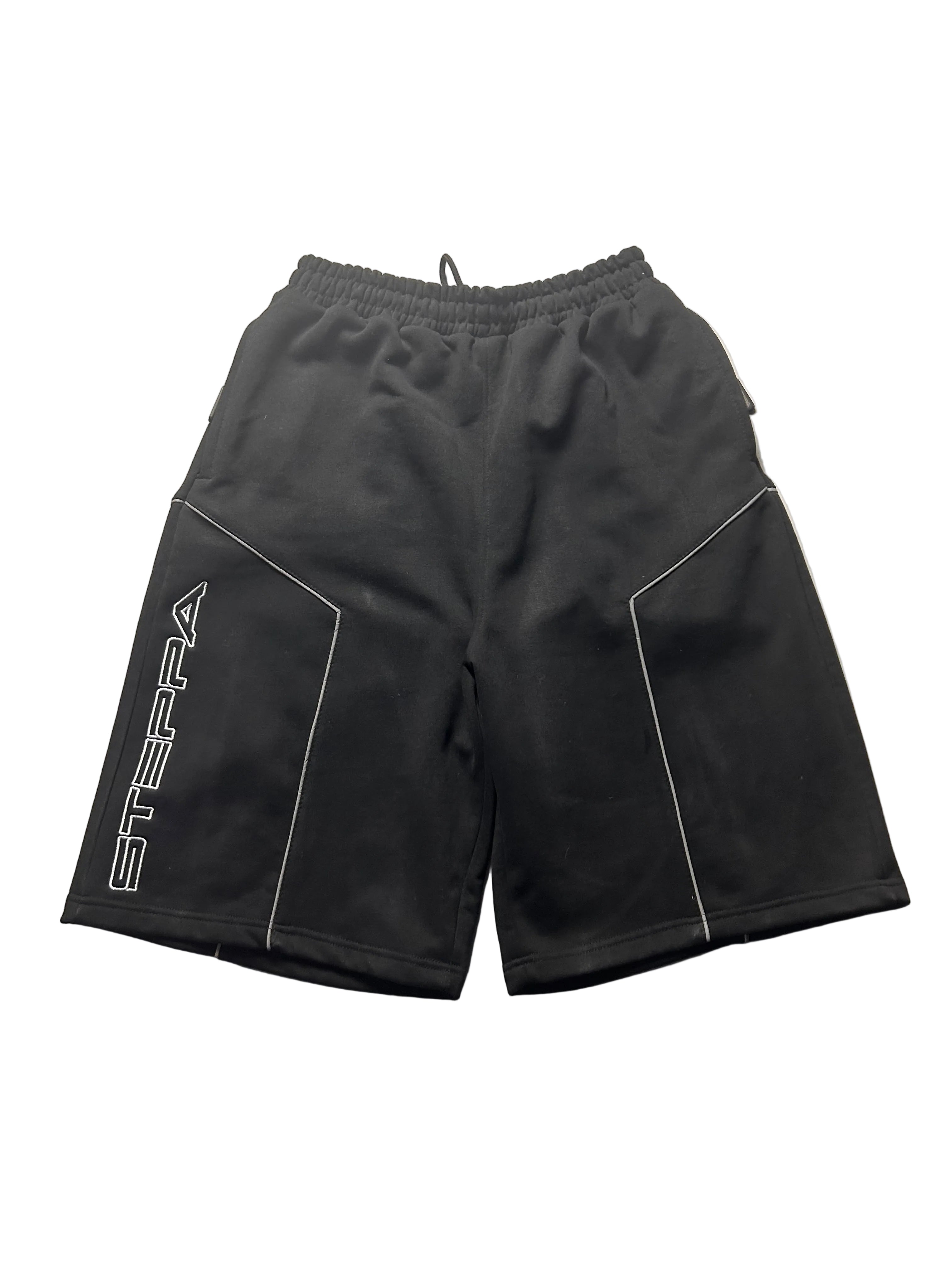 BLACK SILVERLINE SHORTS